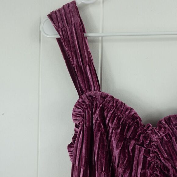 Betsey Johnson Womens Velvet Knee Length Sheath Dress Large - Picture 3 of 11